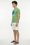 Barrington Green Cotton Marin Printed T-Shirt - 4