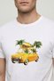 Drivy Men's Crew Neck White T-Shirt - 3