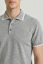Colmenares Gri Melanj 100% Cotton Polo T-Shirt - 3