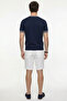 Libertad Navy Blue Crew Neck Knitwear T-Shirt - 6
