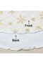 48 Inch White Christmas Tree Skirt, Snowflake Plush Tree Mat, Holiday Home Decoration - 4