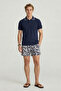 Colmenares Navy Blue 100% Cotton Polo T-Shirt - 5