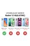 Redmi 12 4g Compatible High Class Elegant Floral Print Durable Anti-Fall Silicone Case - 2