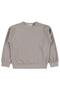 Stone Printed Tracksuit Set for 10-13 Years Old - Beige - 3