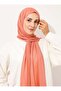 Sunshine Mercerized Combed Cotton Viscose Shawl - Peach-