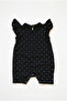 Oeko-Tex ®   100% Cotton Baby Girl Romper |   Polka Dot Pattern |   Summer Ruffled Short Sleeve Short Pants