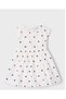 Girl's 3921 embroidered polka dot dress gkm0302