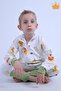 2-8 Years 1 Tog Flannel Children's Sleeping Bag Unisex Long Sleeve Sleeping Bag - 4