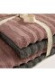 Wawed 100% Cotton Family Set Plum/Anthracite - 6