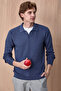 Auste Denim 100% Cotton Jacquard Polo Knitwear - 3