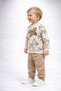 Baby Boy Airplane Embroidered Top and Bottom Set 2 Thread Non-Embroidered Seasonal Tracksuit Set 3-12 Months - 3