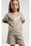 Girl Youth 2082 Shiny Print 2-Piece Set Gkp0083 - 2