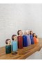 Mesu 8-Piece Waldorf Wooden Family, Peg Baby Toy Set - 3