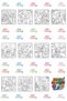 Witch Girls - 21X21 cm Coloring Book, for Children and Adults - 7