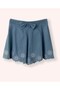 Girls' Indigo Garden Denim Shorts Gkpn0418