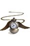 Harry Potter Clock Golden Snitch Necklace Gift Collection Accessory Clock Necklace - 2