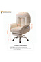 Ergonomic Computer Chair with Footrest, Gaming Chair with Multi-Angle Recline - 3