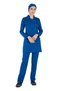 Luxe Hijab Cobalt Blue Thick Fabric Lycra Hijab Nurse Jersey and Doctor's Jersey Set - 5