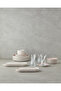 Cloves Ceramic Breakfast Set 32-Piece 6-Person Pink - 2