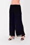 Italian Plus Size Compatible Lined Elastic Silk Trousers (Size 36-50) - 8