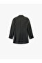 Wool Blend Double-Breasted Collar Pocket Detailed Buttoned Blazer Jacket - 4