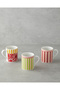 Seris Bone Porcelain Mug 290 ml Pink - Yellow - 3