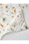 Solaya Bloom Complete Duvet Cover Set with Double Sheets 200X220 cm Orange - 7