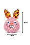 Pink Easter Bunny Plush Dog Toy - Dog Playmate - 2
