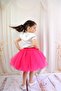 Girls' Tutu Skirt, with Pompoms or Plain - 4