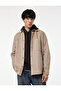 Regular Fit Cotton Pocket Classic Collar Long Sleeve Corded Fabric Velvet Shirt Jacket - 2