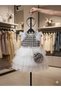 Girl's Fabric Tutu Skirt and Tutu Sleeve Fluffy Dress Hair Crown Bag Set of 3 - 8