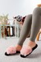 Women's Plush House Slippers Plush House Slippers Summer-Seasonal House Slippers Furry Slippers - 3