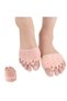 5 Finger Toe Bunion Bone Protector Silicone Cushion Roller Big Toe Liner M-1060