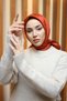 Plain Micro Satin Scarf 28013-13 - 2