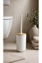 Linea Due Off-White Toilet Brush Holder