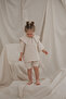 Beige Sailor Collar Shorts Suit - 4