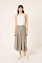 Pleated Pocketed Skirt - 4