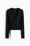 Sports wrap top in modal