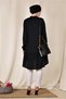Pleated Hem Tunic with Lace-Up Collar 4066 - 3