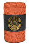 200 Gr - 200 Mt - 2.5 mm Orange (201) Polyester Macrame Floss Bag Floss Supla Floss Braid Floss