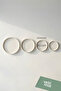 Aura 2-piece porcelain presentation plate 18 cm | round service, breakfast & cake plate - 4