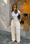 Women's Linen Pants Summer Relaxed Fit Lightweight Fabric Everyday Use