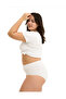 Women's Oversized Panties, Large Size, High Waist - 5 Pieces White (5XL, 6XL, 7XL) - 4