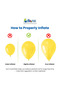 Standard Disposable Helium Party Kit - 30 Balloons - 8