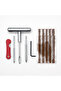 10 Pcs Tubeless Tire Repair Tool Kit – Heavy Duty T-Handle Plug Tool Set
