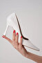 Matte white women's stiletto tr18ms03d - 8
