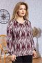 Women's New Model High Quality Middle-Aged Mother Combed Cotton Blouse 6535 - 4