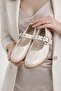 Stylish Design Buckle Elastic Classic Ballerina Shoes
