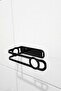 Towel Rack, Toilet Paper Holder, 3 Items Together, Bathroom, Toilet Set, Adhesive, No Assembly Required - 5