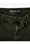 Regular Waist Cotton Vintage Straight Fit Jean Trousers - 7